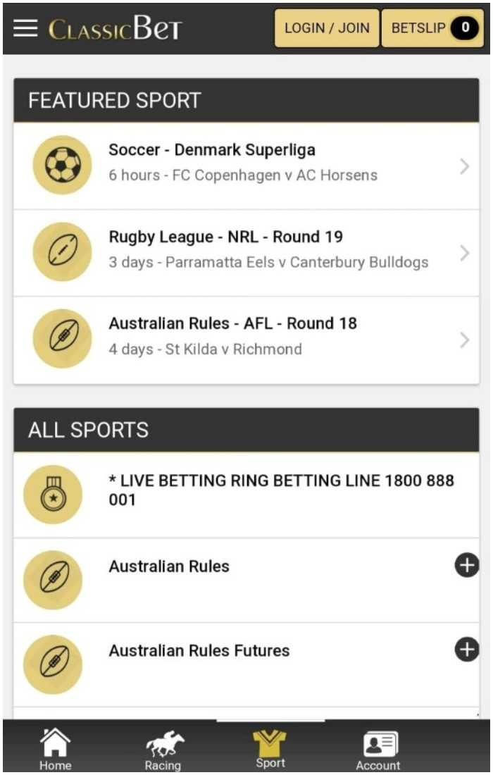 classicbet-sports-app