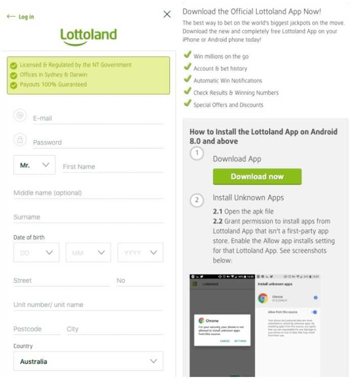 lottoland app