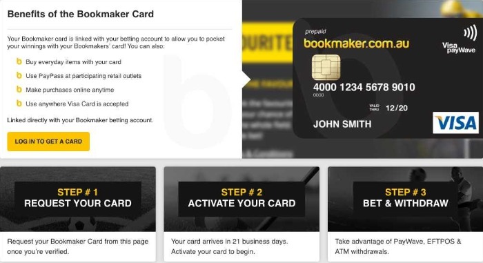 bookmaker card