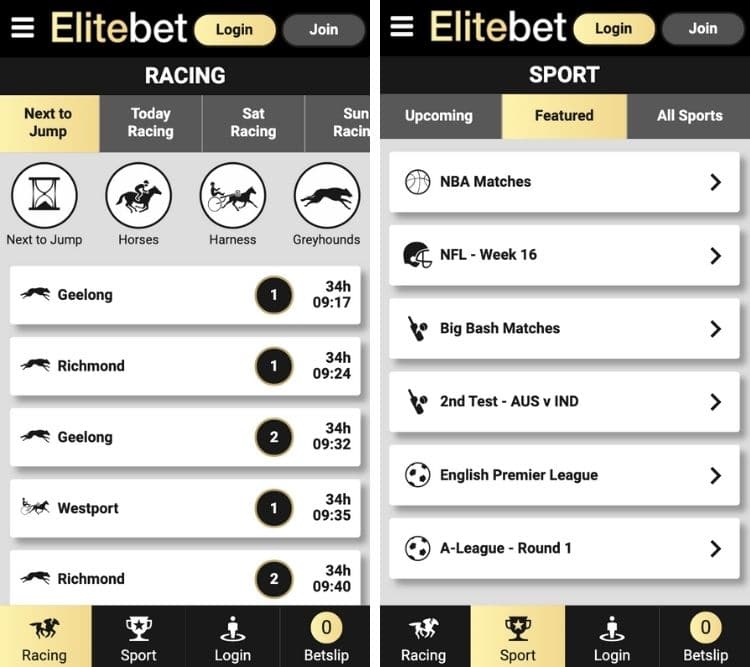 elitebet app betting offer