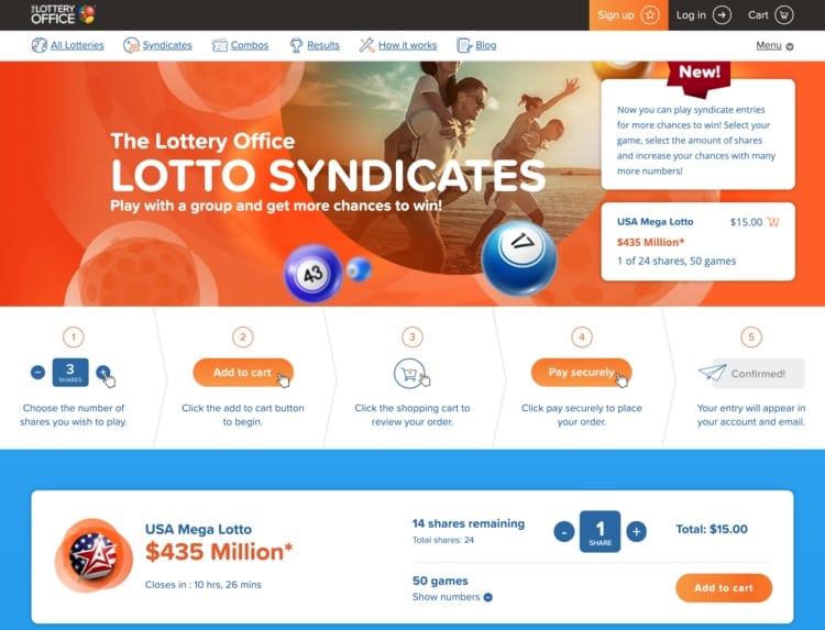 the lottery office syndicates
