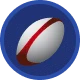 rugby ball icon