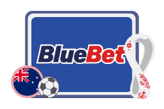 BlueBet world cup logo BlueBet world cup logo