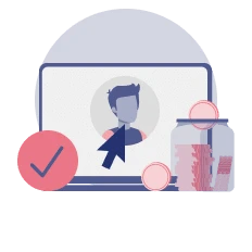 verify idenity and deposit