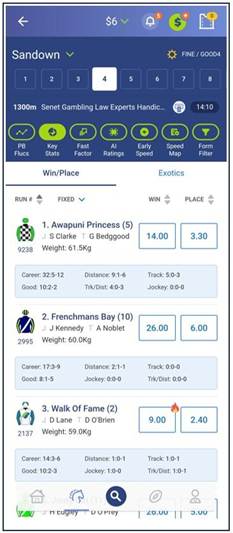 palmerbet key stats