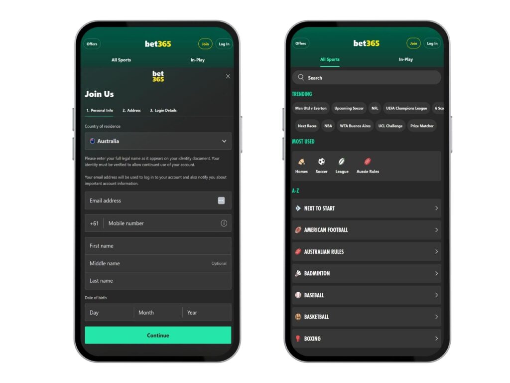 bet365 mobile